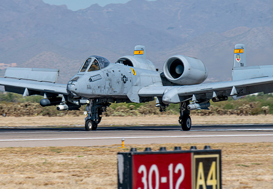 U.S, Air Force A-10 Thunderbolt